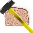 Bread with sledgehammer yesterday.